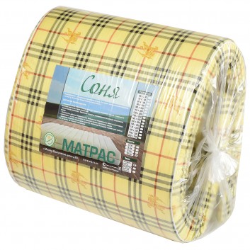 Матрас беспружинный ППУ, борт 10 см